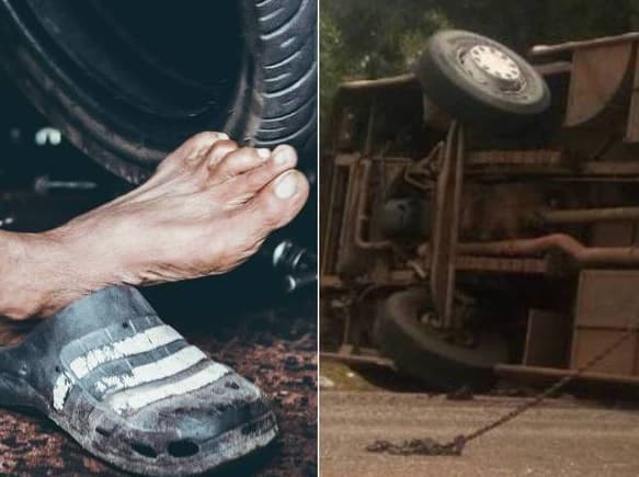 Chulé de passageiro faz motorista capotar ônibus; acidente inusitado deixou 42 pessoas feridas e 1 morta