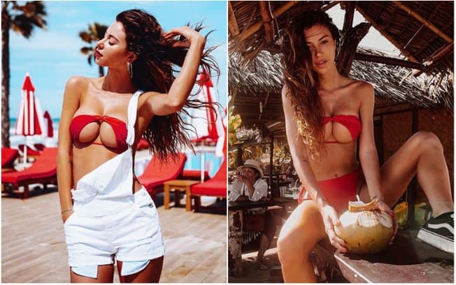 FOTOS: "Técnica" para deixar biquíni ousado divide opiniões no Instagram