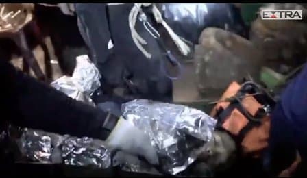 VÍDEO: Marinha tailandesa posta imagens impressionantes de resgate de meninos em caverna
