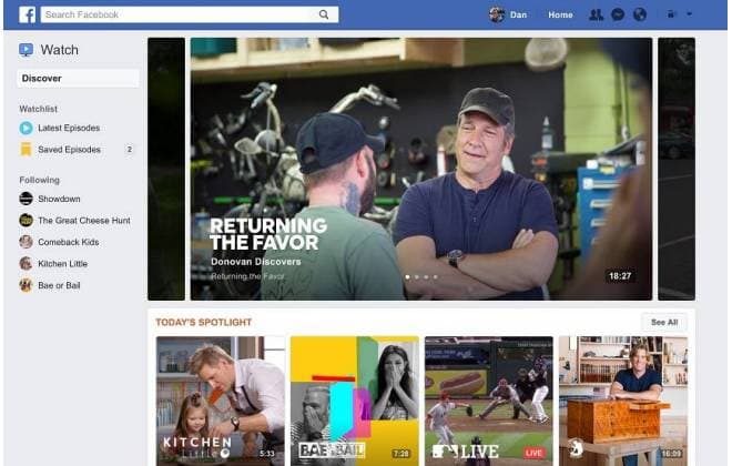 Facebook lança rival do YouTube no Brasil; conheça