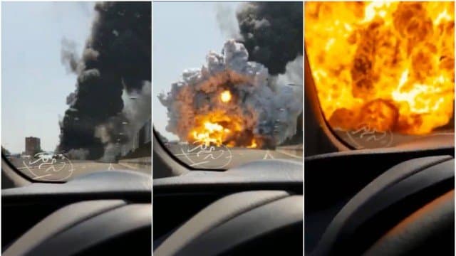VÍDEOS: Explosão em estrada da Itália mata 2 e deixa 84 feridos