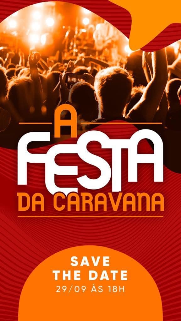 A Festa da Caravana 2018 promete boas doses  de diversão e de solidariedade