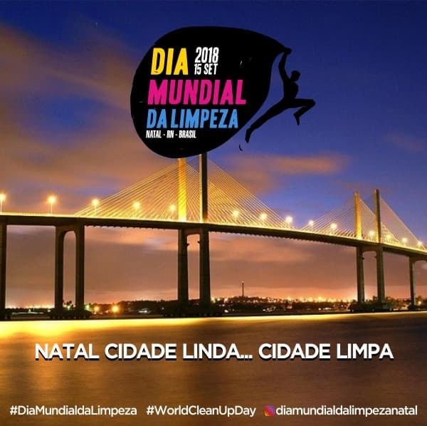 Dia Mundial da Limpeza pela primeira vez em Natal neste sábado