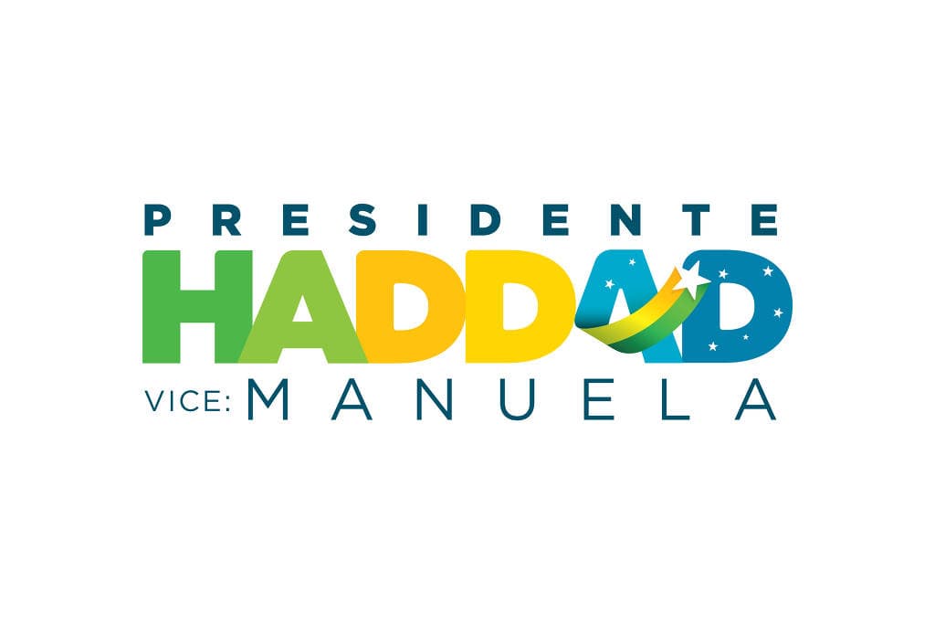 FOTOS: Em mudança radical, PT exclui Lula, tira o vermelho e usa cores da bandeira nacional em material de campanha de Haddad