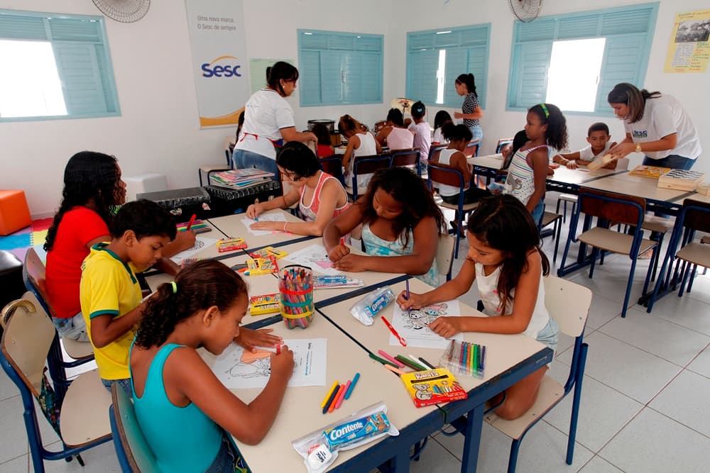 Programas educacionais do Sesc abrem matrículas para 2019; oferecidas vagas no Ensino Infantil, Fundamental, EJA e educação complementar em 6 cidades potiguares