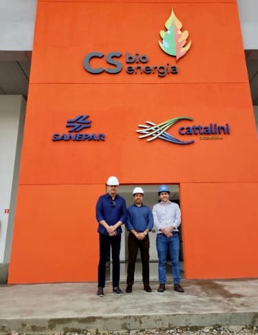 FOTO: Diretor presidente da Potigás visita empresa de bioenergia no Paraná