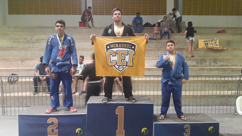 JERN’S 2018: Estudante do CEI Mirassol conquista ouro no jiu-jitsu