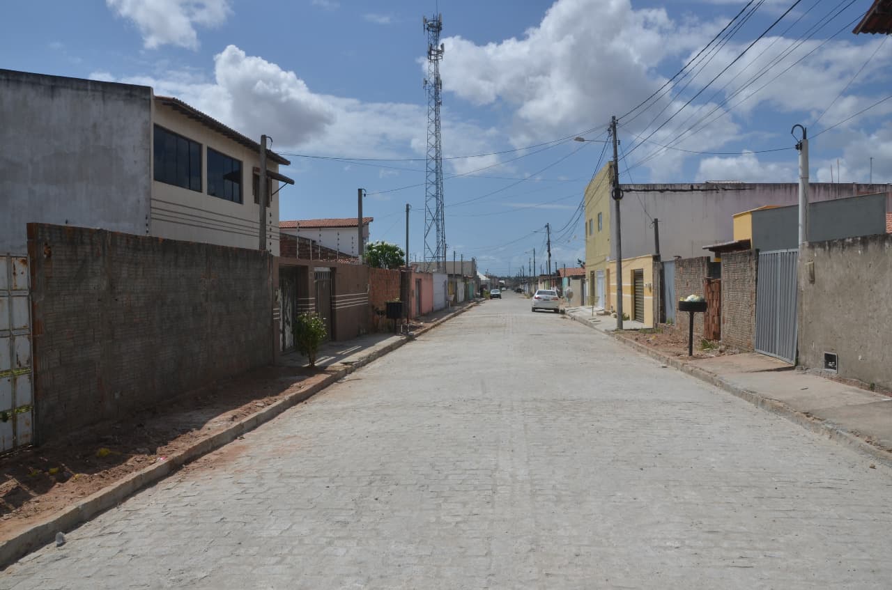 Uma obra por semana: Em São Gonçalo, novas ruas são pavimentadas