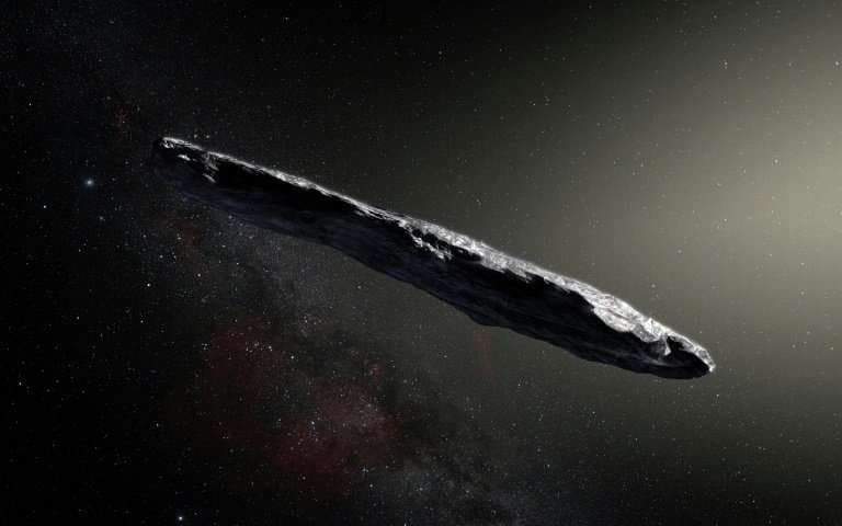 Objeto que entrou no Sistema Solar não é alienígena, dizem cientistas