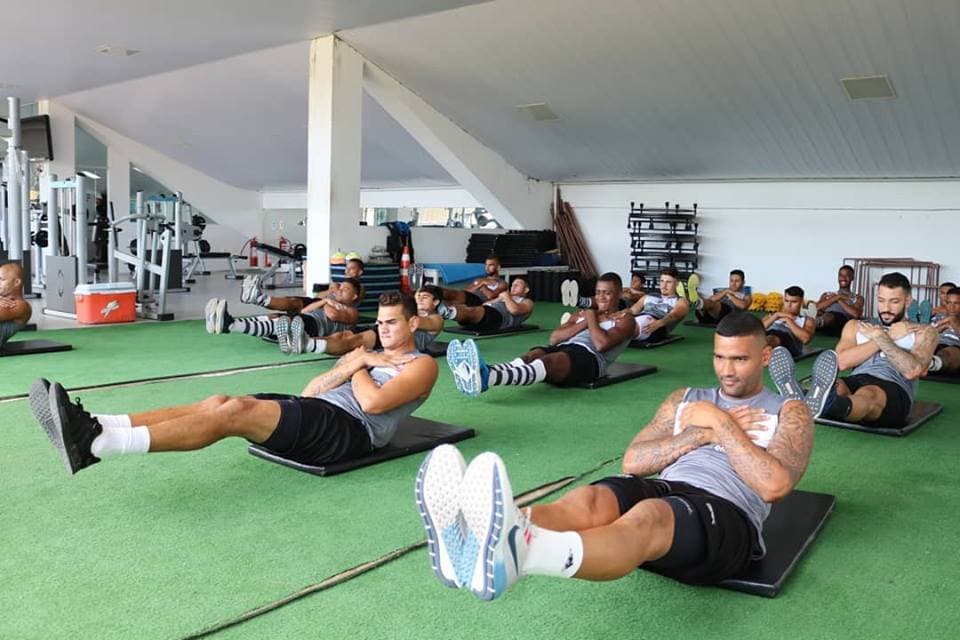 FOTO: Pré-temporada no ABC é iniciada com avaliação e treino físico
