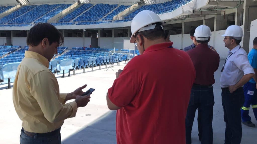 CREA-RN e TCE fiscalizam o Arena das Dunas