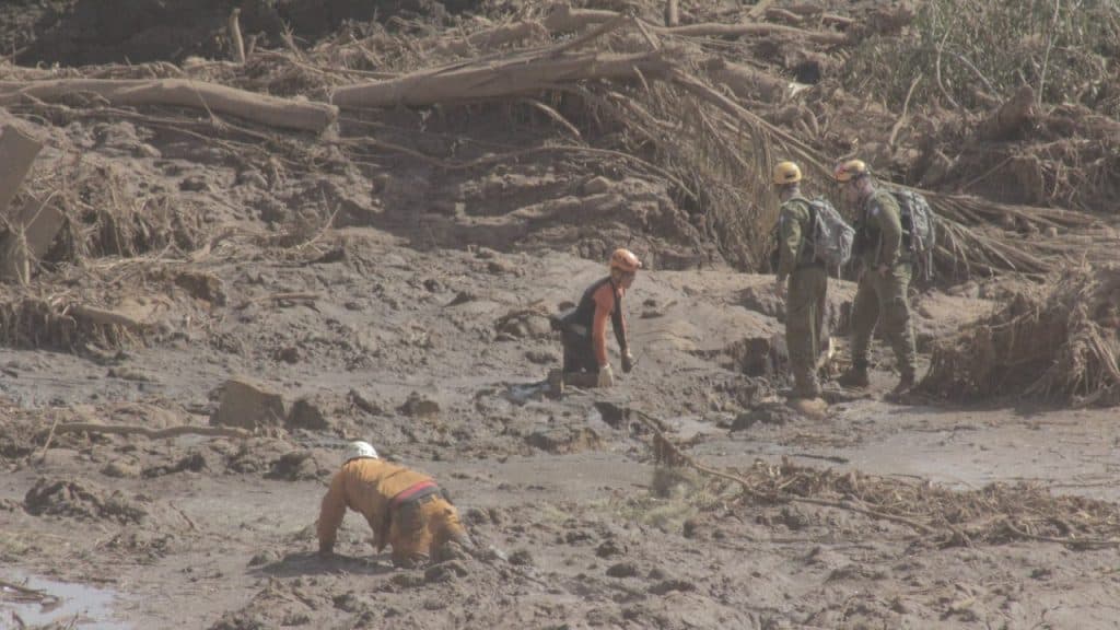 Sobe para 224 o número de mortos identificados em Brumadinho