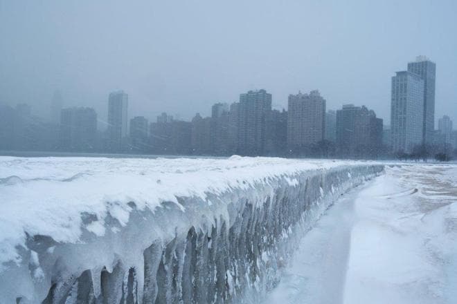 FOTOS IMPRESSIONANTES: Onda de frio extremo deixa mortos nos Estados Unidos; sensação térmica em região deve ficar entre -32°C e -48°C