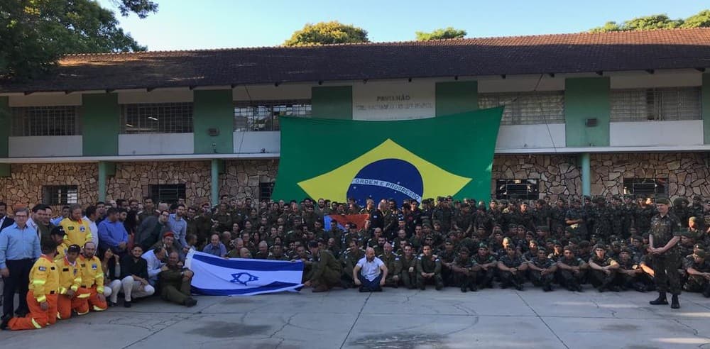 GRATIDÃO (FOTOS) - Fim dos trabalhos para os militares israelenses em Brumadinho: delegação deixa o Brasil nesta quinta-feira