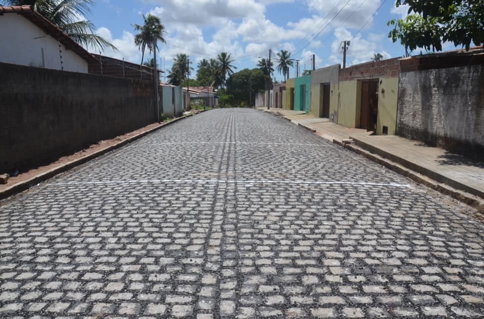 Mais ruas são pavimentadas em São Gonçalo do Amarante
