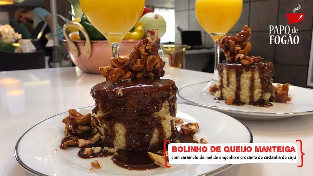 PAPO DE FOGÃO: Confira a receita do bolinho de queijo manteiga com caramelo de mel de engenho deste sábado