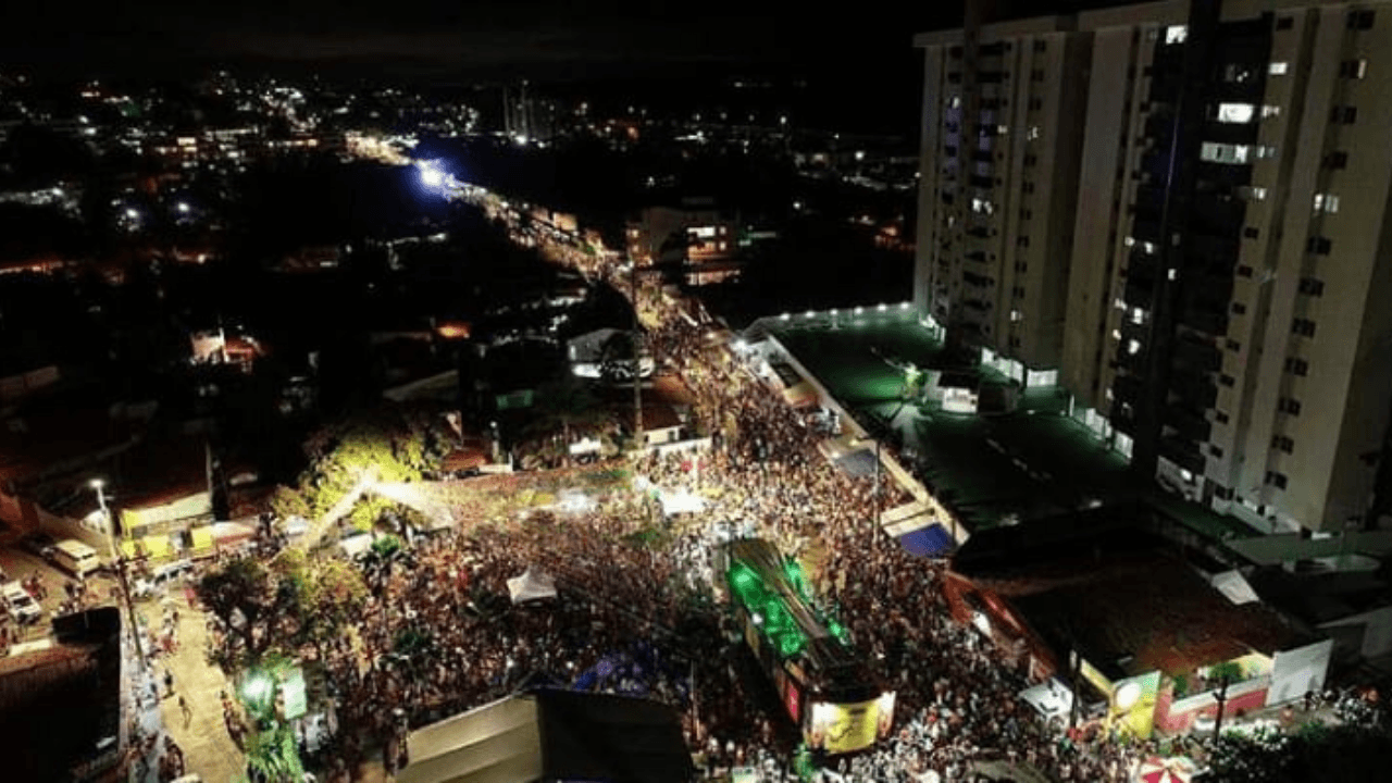 Carnaval de Parnamirim reuniu média de 40 mil pessoas por dia