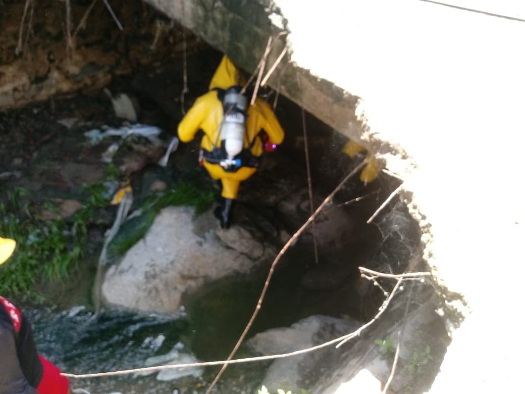 Corpo de Bombeiros continua buscas por senhor desaparecido em Rio de Caicó