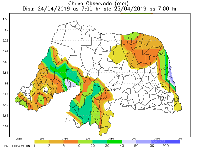Chuvas em Natal entre esta quarta e quinta já passam dos 70 milímetros; veja boletim pluviométrico também no interior