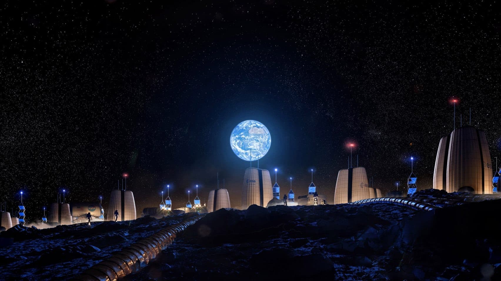 Morar na Lua? Projeto cria condições para que logo seja possível