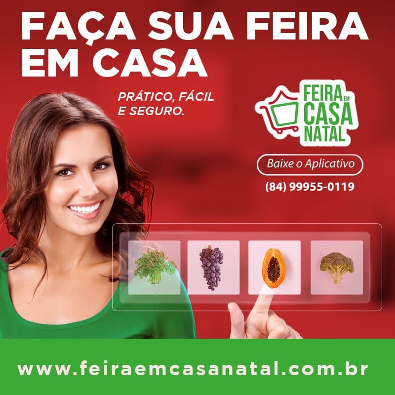 Aplicativo Feira em Casa Natal já possui mais de 1000 clientes cadastrados e ativos
