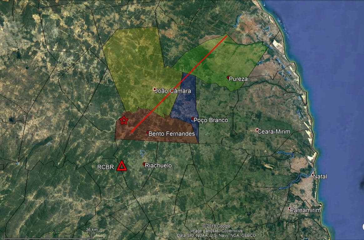 MICROTREMORES: Atividade sísmica é registrada no município de Bento Fernandes, distante 88 km de Natal