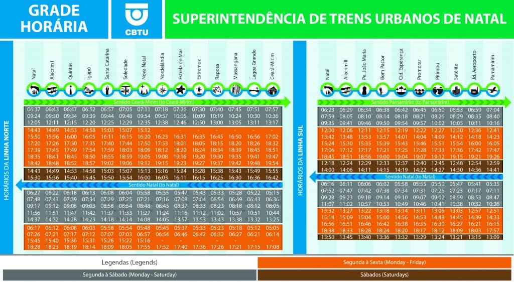 TRENS: CBTU implementa novos horários de viagens e ajusta grade