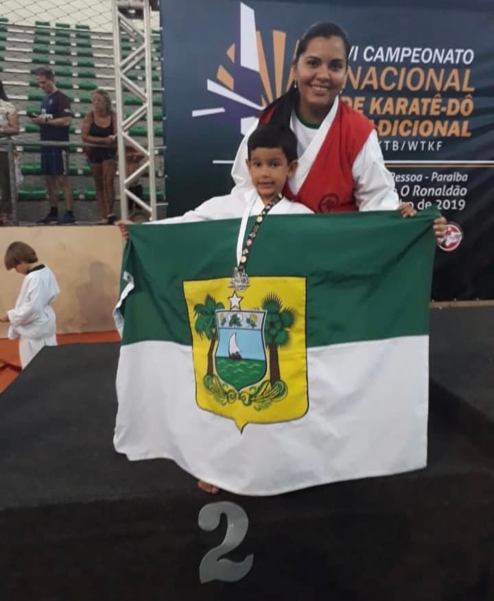 FOTO: Em João Pessoa, atletas de escola privada de Natal se destacam no Campeonato Nacional de Karatê-Dô Tradicional
