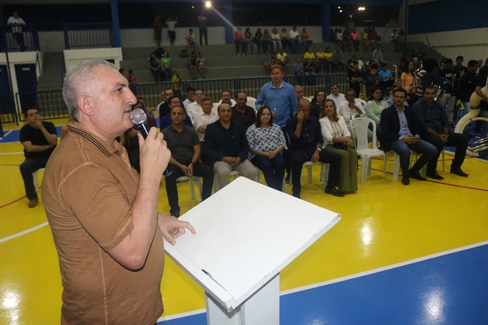 Câmara Municipal de Parnamirim prestigia reinauguração do centro esportivo de Pium; obra teve contribuição financeira do Legislativo
