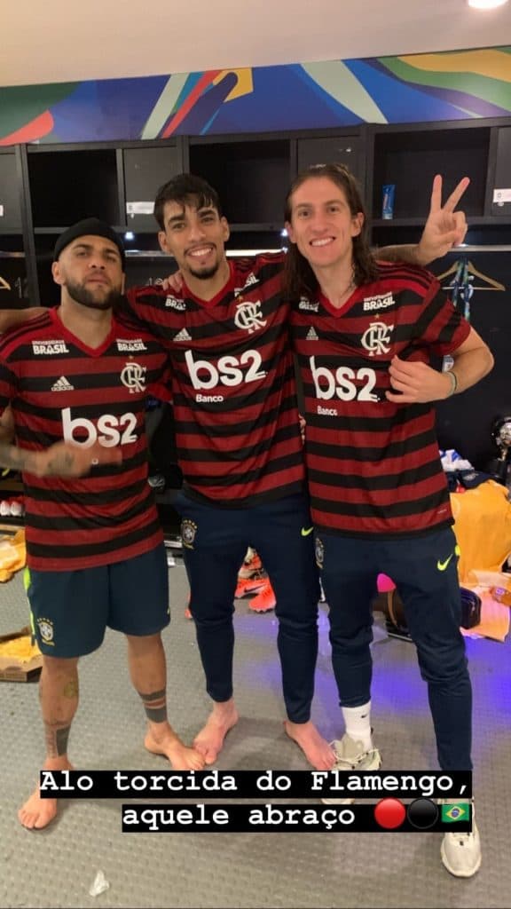 É do Flamengo: Filipe Luís resolve pendências e acerta contrato até o fim de 2021