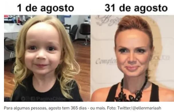 Agosto chegou: confira os memes sobre o ‘mês mais longo' do ano