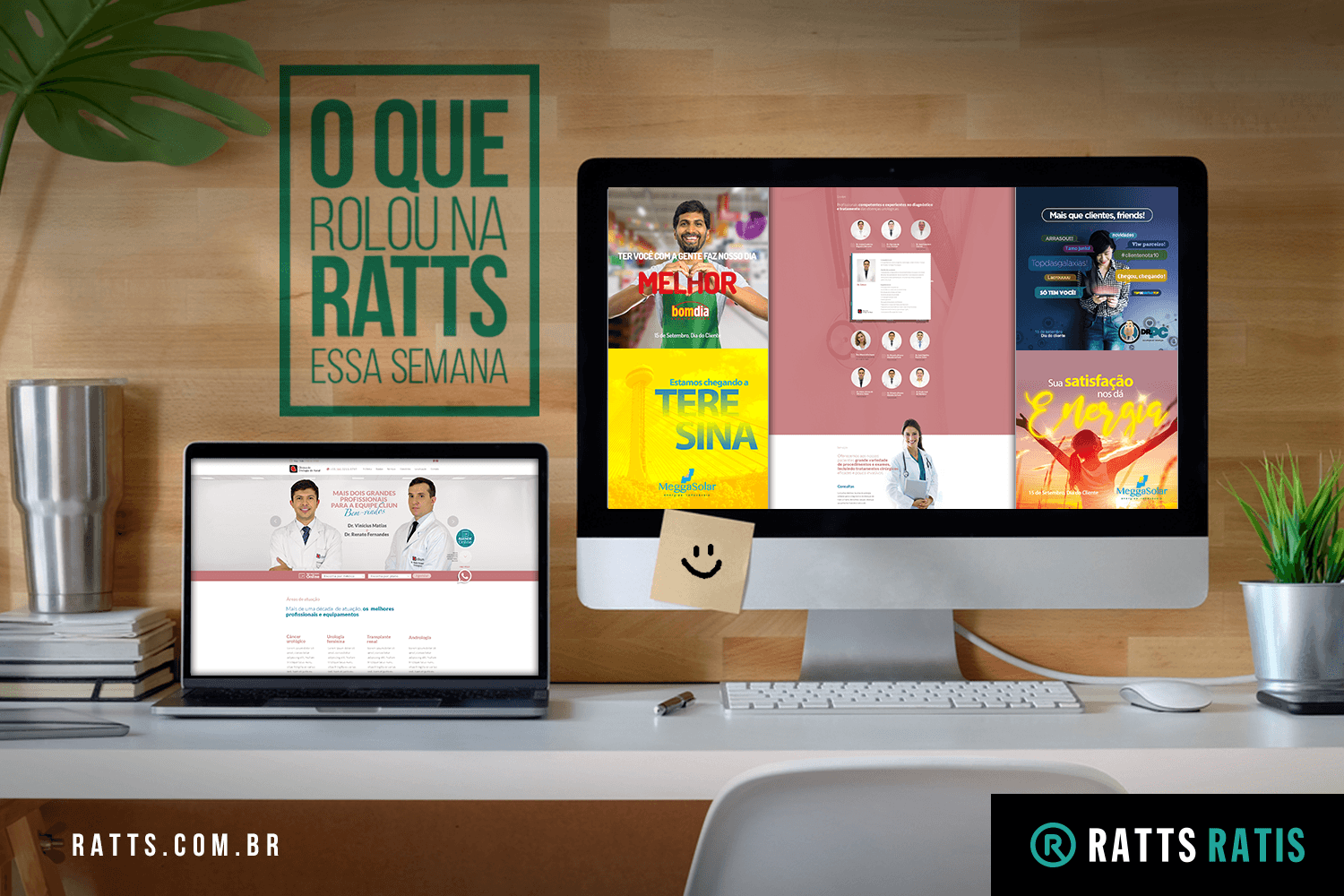 Veja um pouco do que rolou de legal na Ratts Ratis nesta semana