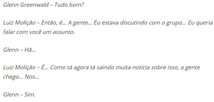 BOMBA: PF confirma que jornalista Glenn Greenwald falou com preso por invasão do Telegram; veja diálogo com hacker