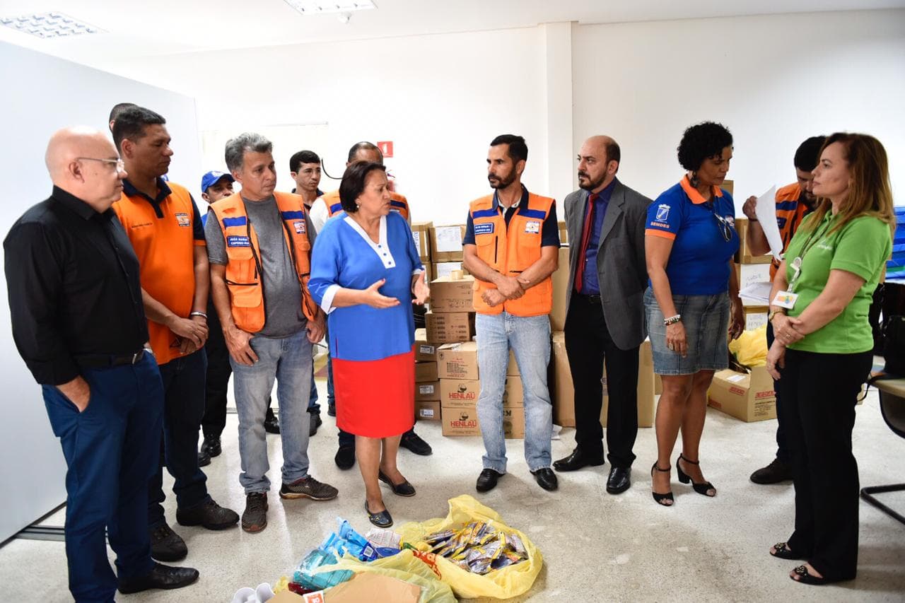 FOTOS: Estado recebe mais de 6 mil equipamentos para o projeto “Se chegar a gente limpa”