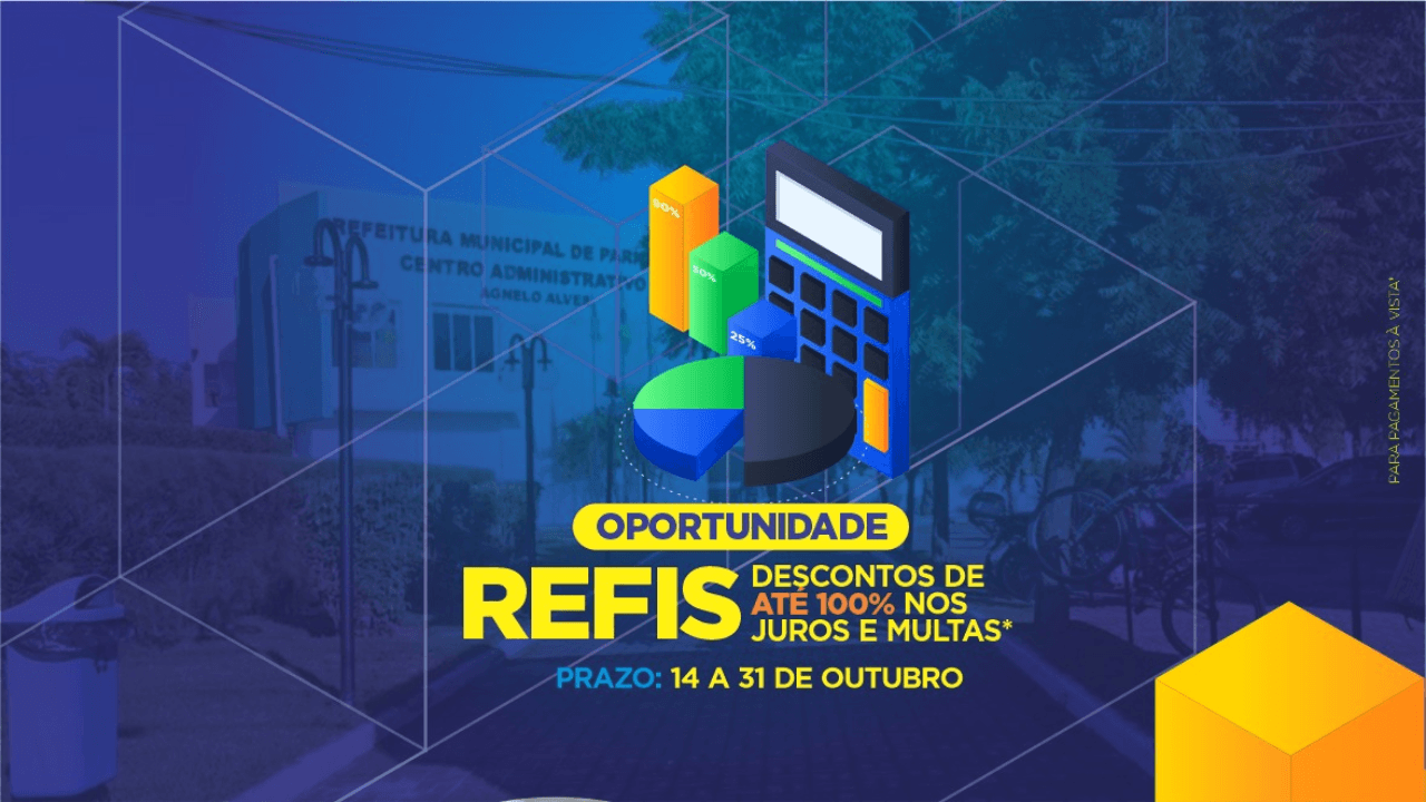 Prefeitura de Parnamirim lança Programa de Regularização Fiscal; adesão entre esta segunda e o fim do mês