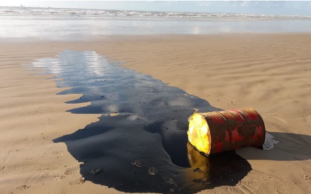 Petrobras recolheu mais de 200 toneladas de resíduos de óleo nas praias do Nordeste