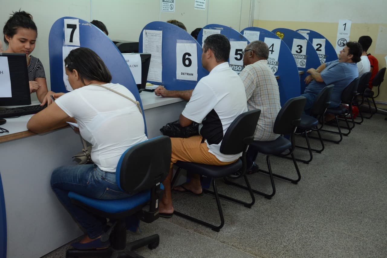 Detran informa que nesta sexta–feira não haverá serviço de captura de dados no setor de habilitação