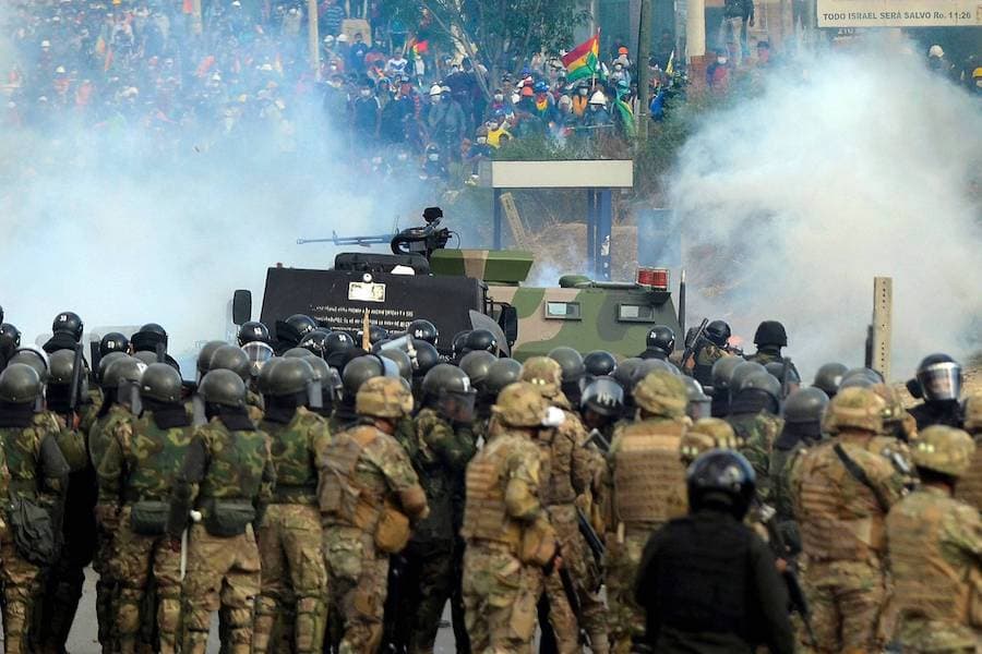 Sobe para 8 o número de manifestantes ‘pró-Morales' mortos em confronto com a polícia