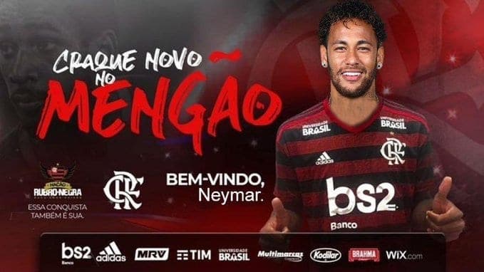 Neto diz que Neymar seria reserva caso fosse contratado pelo Flamengo