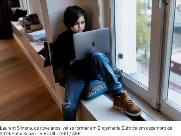 FOTOS: Menino superdotado de 9 anos está prestes a se formar em Engenharia e sonha em fazer Medicina e criar órgãos artificiais para prolongar vidas