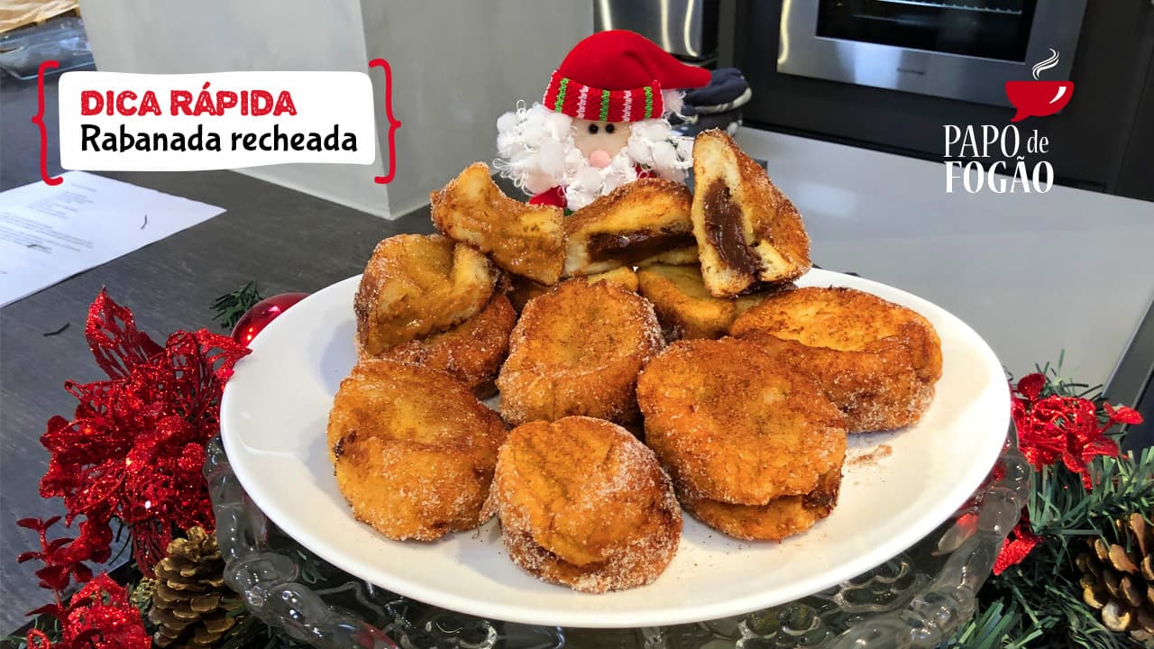 Confira a receita de um panetone caseiro; Na dica rápida, uma deliciosa rabanada