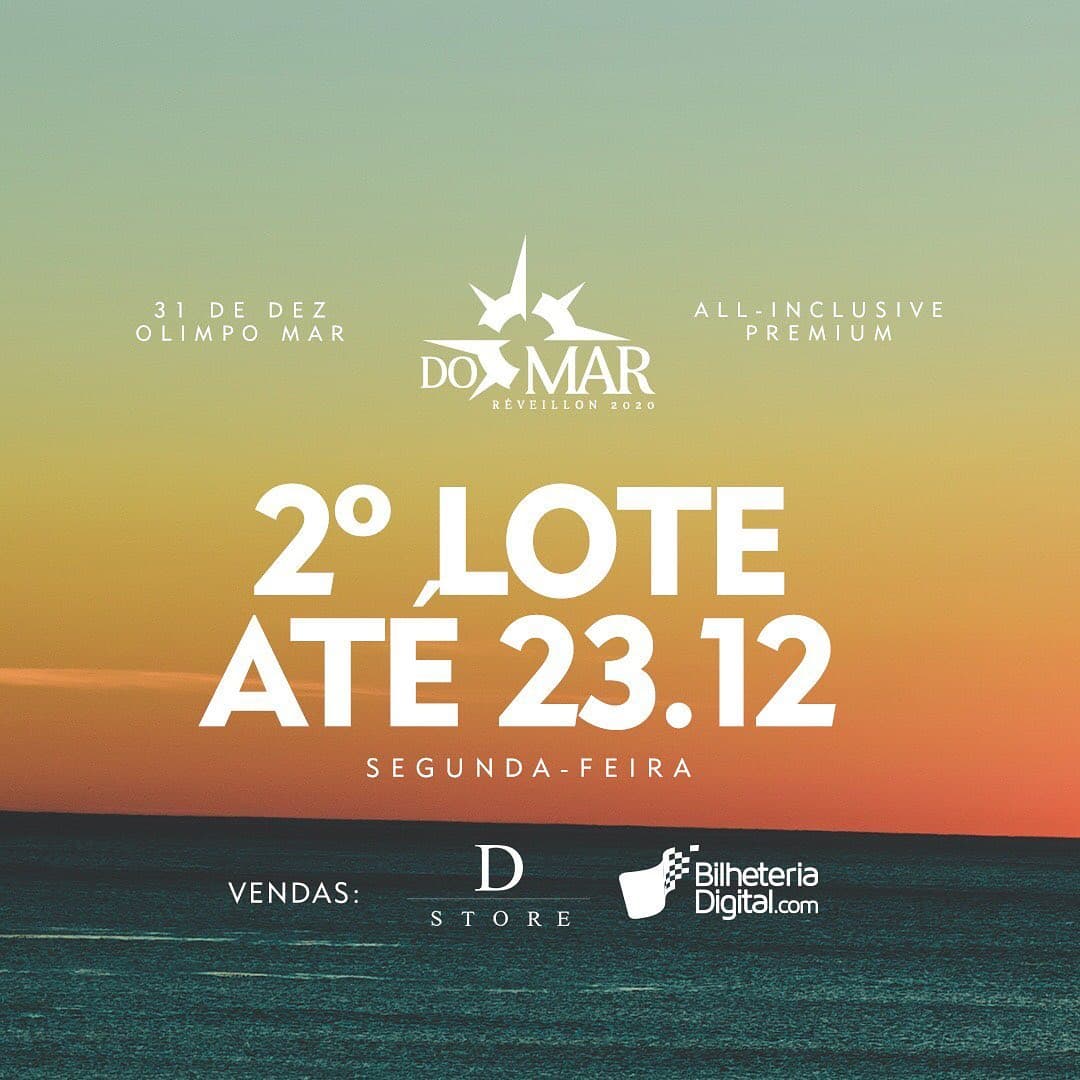 NÃO PERCA: Segunda-feira tem virada de lote do Réveillon do Mar
