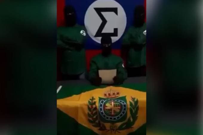 VÍDEO: Suposto grupo integralista diz ter atacado sede do Porta dos Fundos