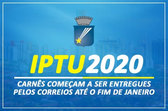 Carnês do IPTU serão entregues através do Correios em toda Natal até o fim de janeiro