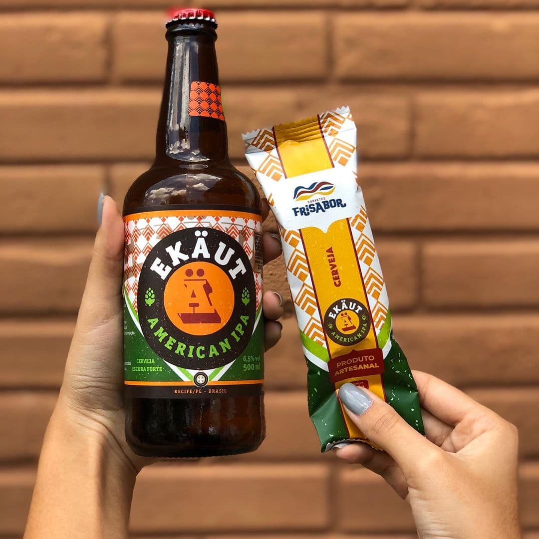 Picolé de cerveja - para maiores de 18 anos - promete inovar no verão pernambucano