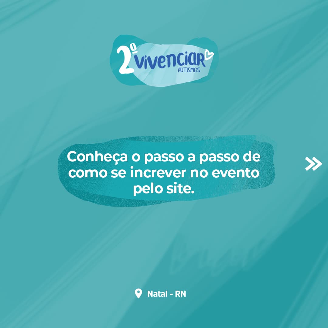 VIVENCIAR - saiba passo a passo para a inscrição