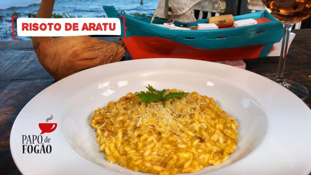Confira as receitas do risoto de Aratu e do camarão com manga do Papo de Fogão de hoje