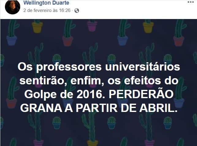 "Professor da UFRN propõe fuzilamento de bolsonaristas", repercute jornalista