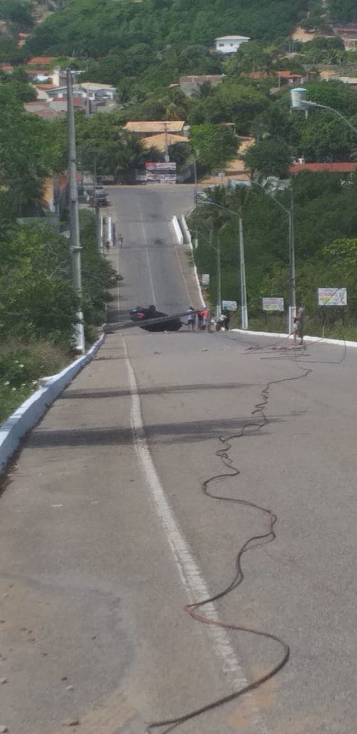 Acidente grave na Estrada de Pirangi do Sul