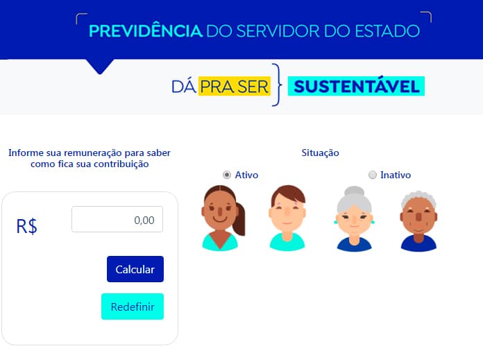 Governo do RN divulga ferramenta que calcula valor da contribuição previdenciária de cada servidor